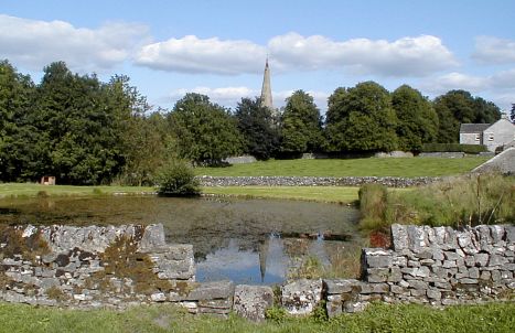 View of the Mere towards the Church